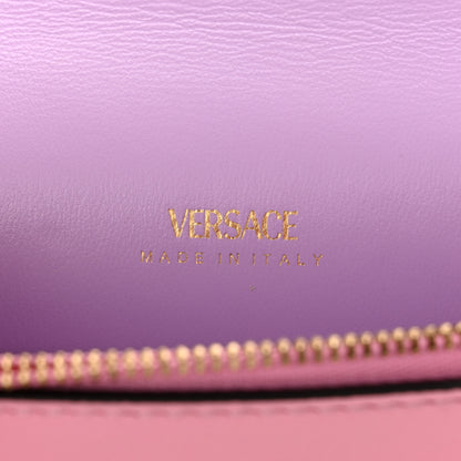 Versace Grained Calfskin La Medusa Crossbody Bag Pink 6 of 10