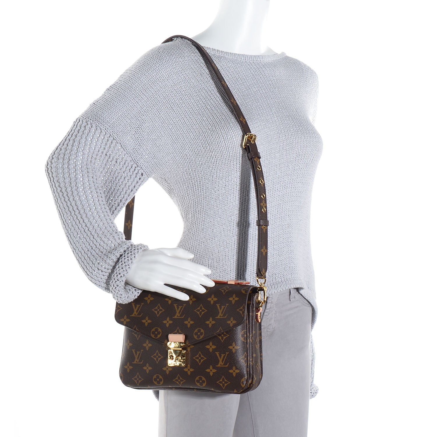 Louis Vuitton Monogram Pochette Metis 2 of 8