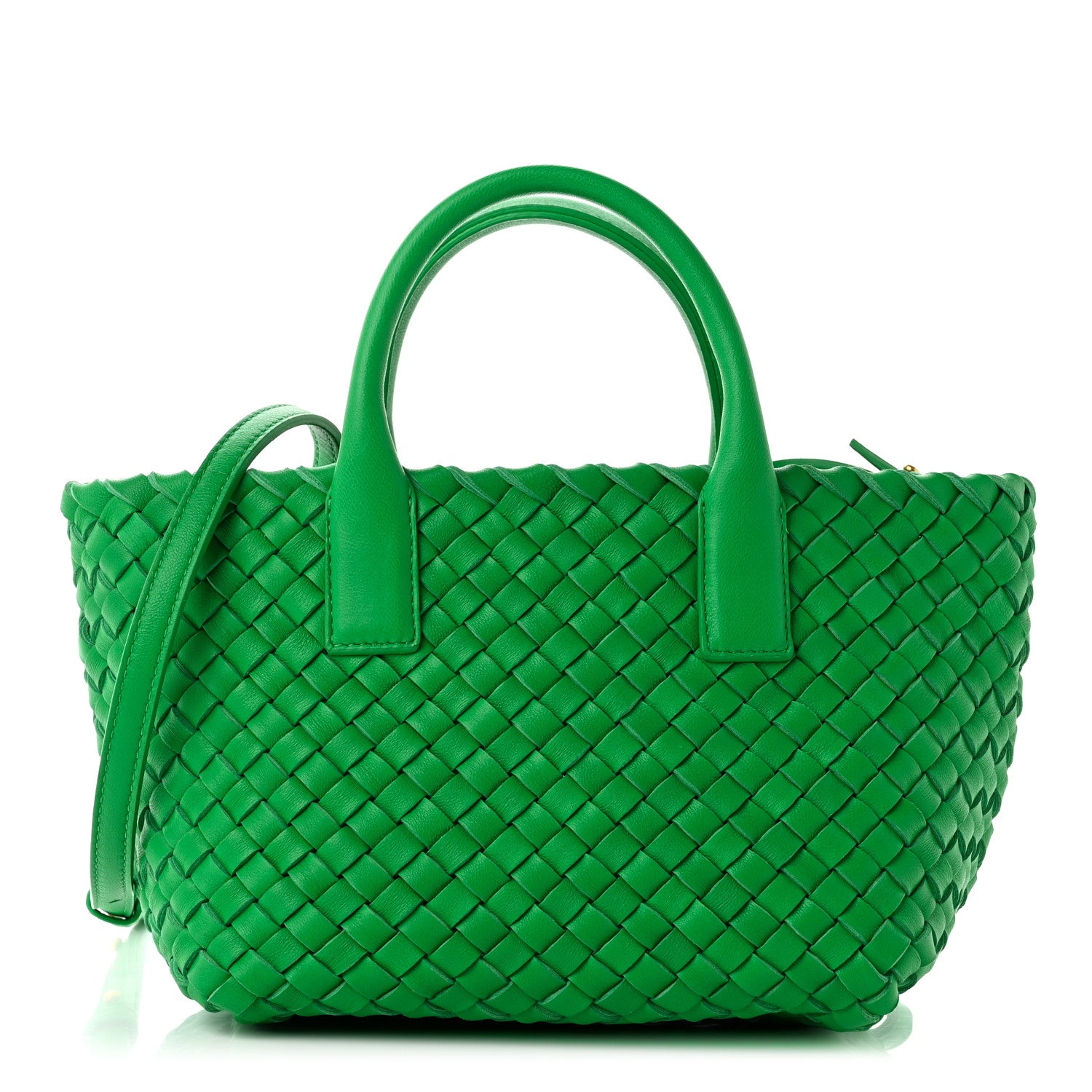 Bottega Veneta Nappa Intrecciato Mini Cabat Parakeet 1 of 8