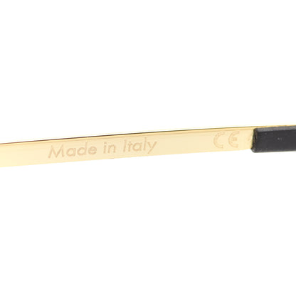 Louis Vuitton Metal Monogram Grease Sunglasses Z1172W Gold 6 of 9