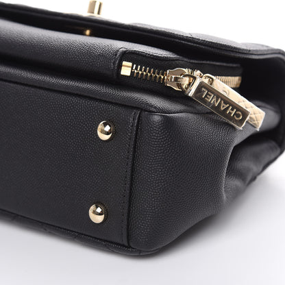 Chanel Caviar Quilted Mini Business Affinity Flap Black 9 of 10