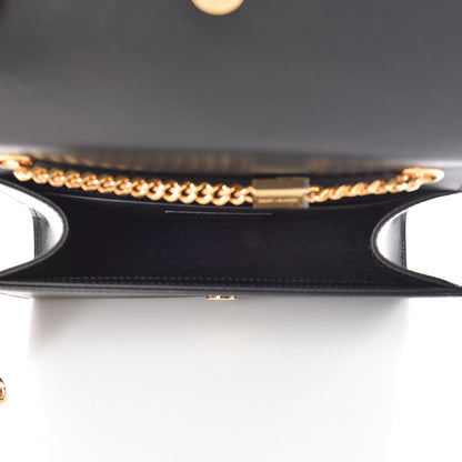 Saint Laurent Smooth Calfskin Small Classic Monogram Kate Tassel Satchel Black 7 of 11