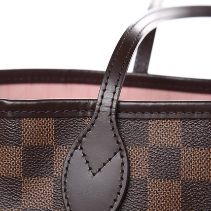 Louis Vuitton Damier Ebene Neo Neverfull MM Rose Ballerine 12 of 17