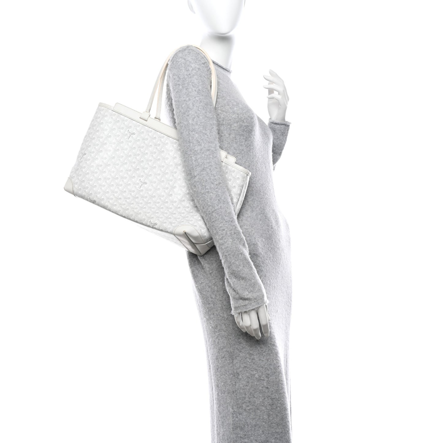 Goyardine Bellechasse PM White