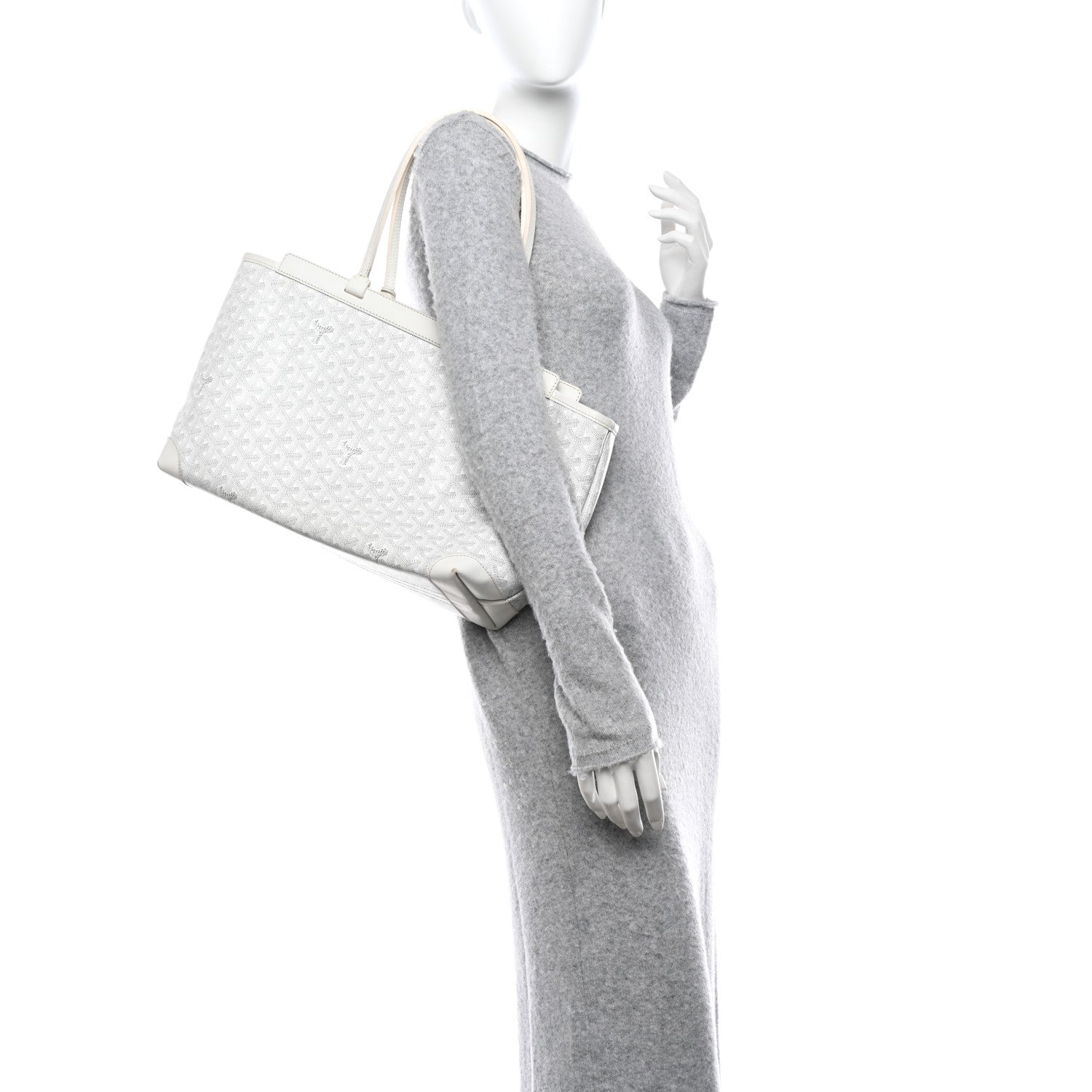 Goyard Goyardine Bellechasse PM White 2 of 14