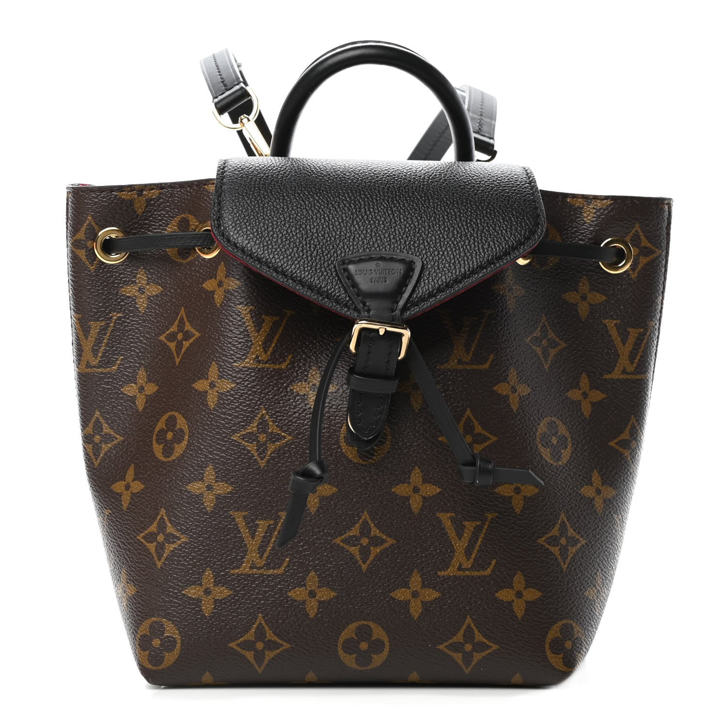 Louis Vuitton Monogram BB Montsouris NM Backpack Black 1 of 4