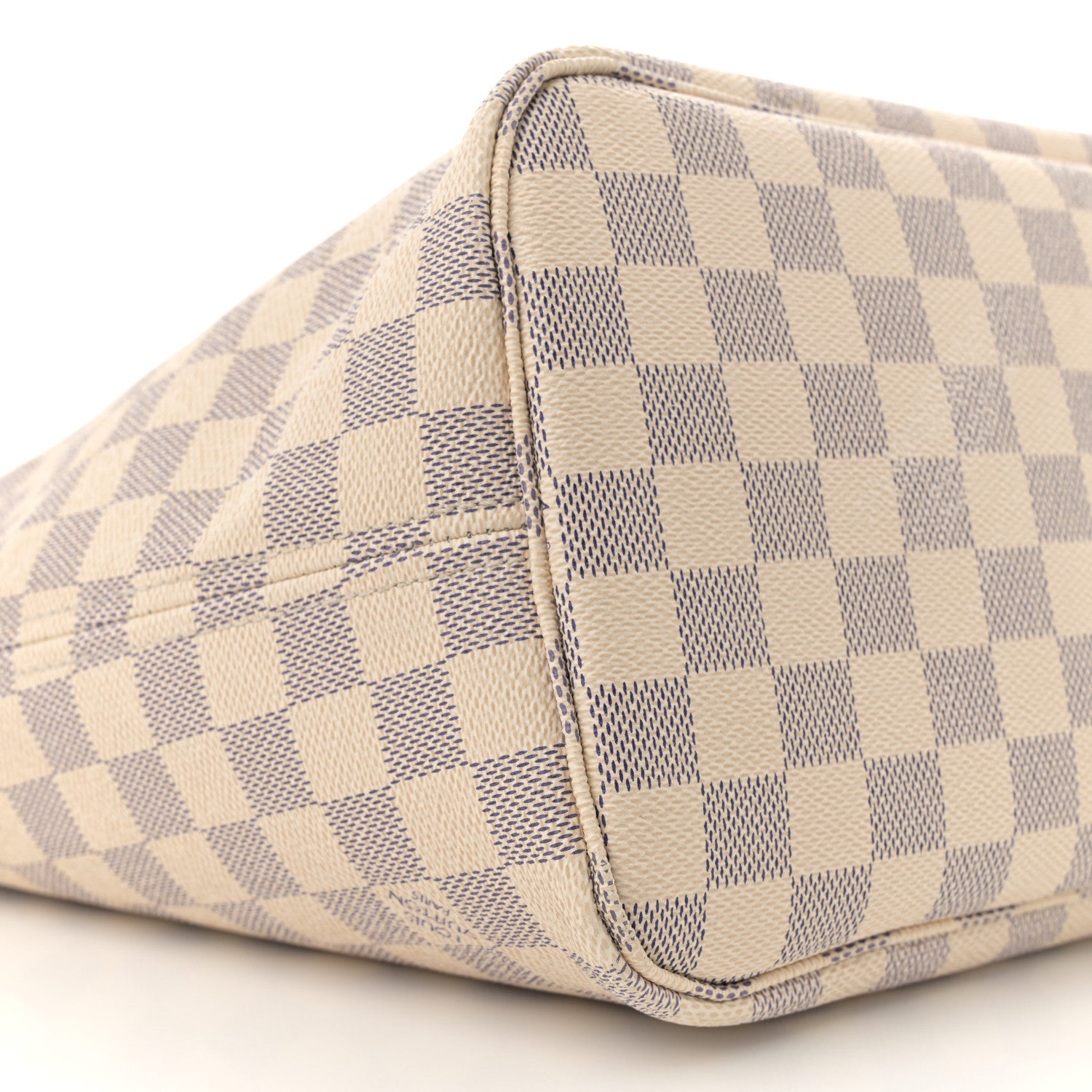 Louis Vuitton Damier Azur Neo Neverfull MM Rose Ballerine 8 of 11