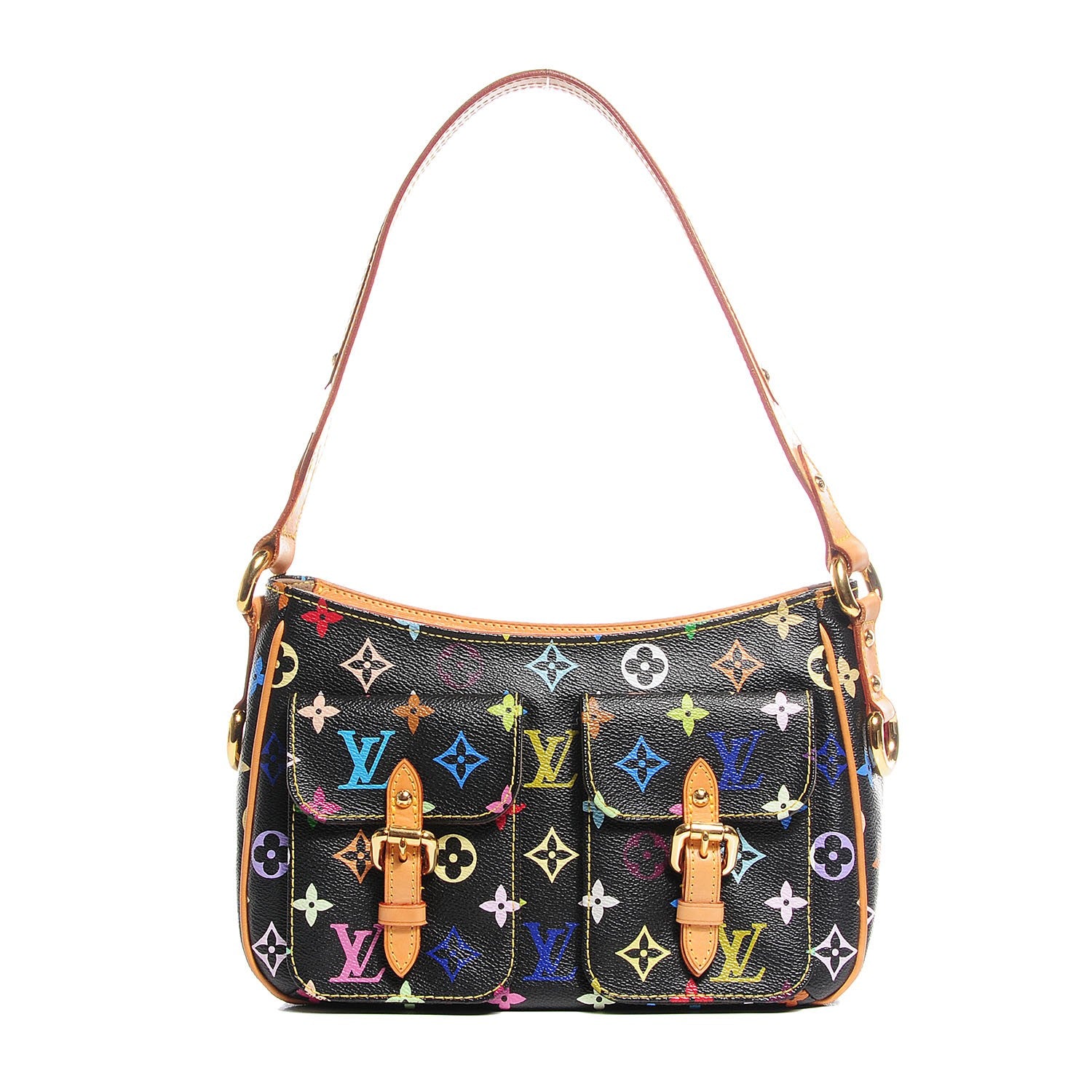 Louis Vuitton Monogram Multicolor Lodge PM Black 1 of 7