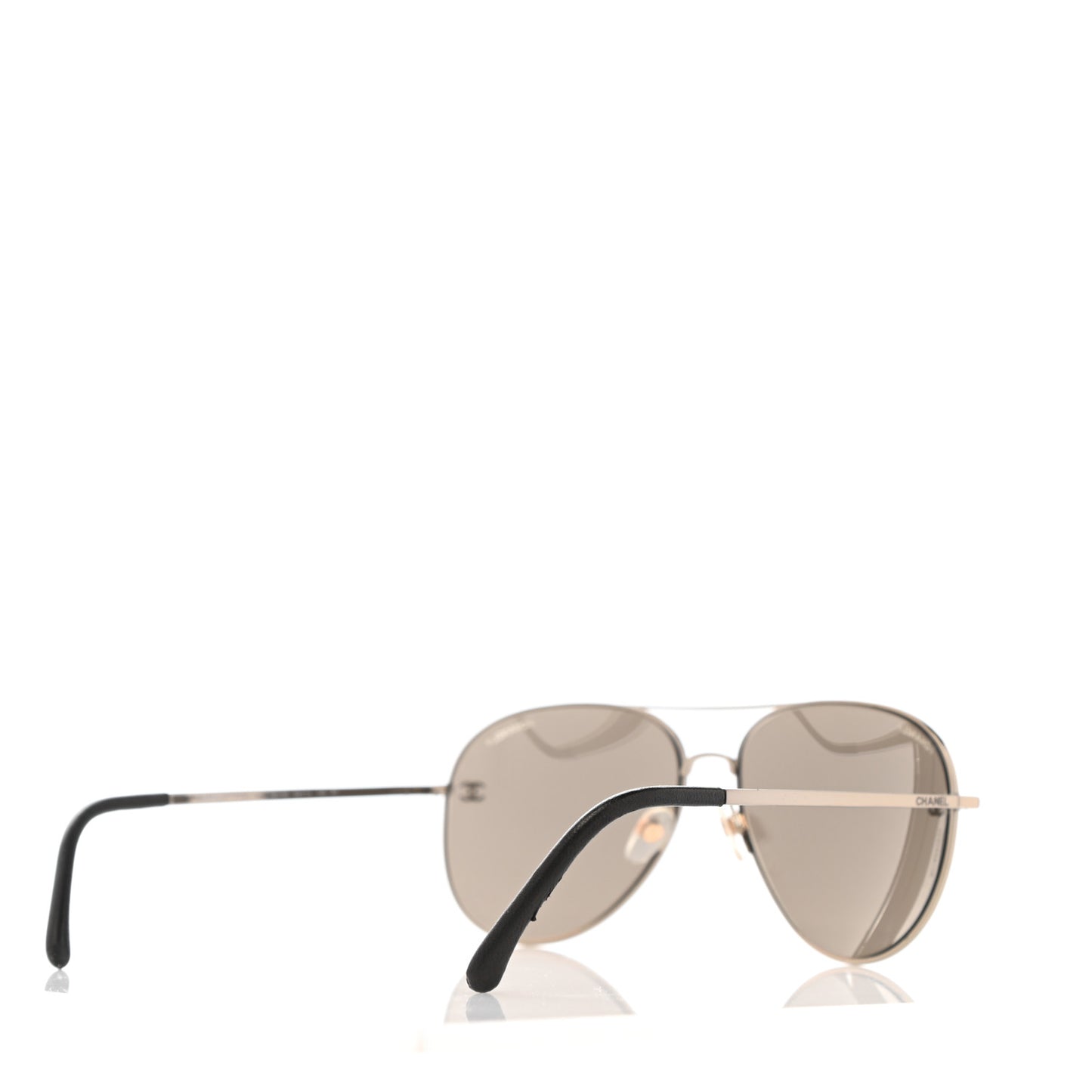 Metal Aviator CC Sunglasses 4189-T-Q Gold