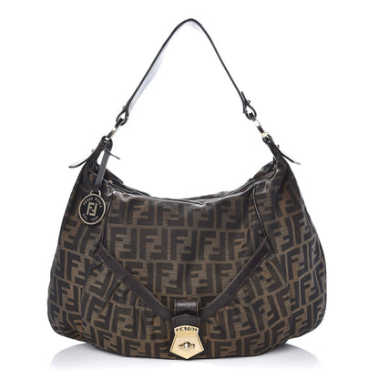 Fendi Zucca Chef Hobo Tobacco 1 of 11