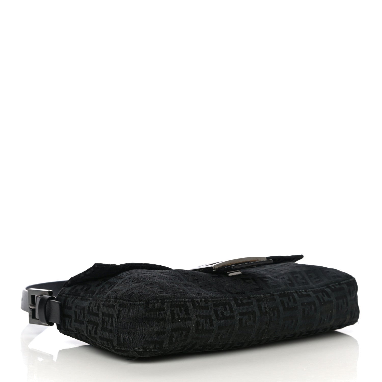 Fendi Zucchino Baguette Black 3 of 16