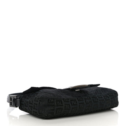 Fendi Zucchino Baguette Black 3 of 16