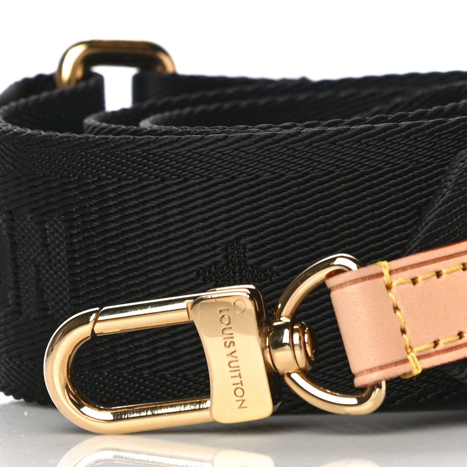 Louis Vuitton Monogram Multi Pochette Accessories Bandouliere Shoulder Strap Black 2 of 6