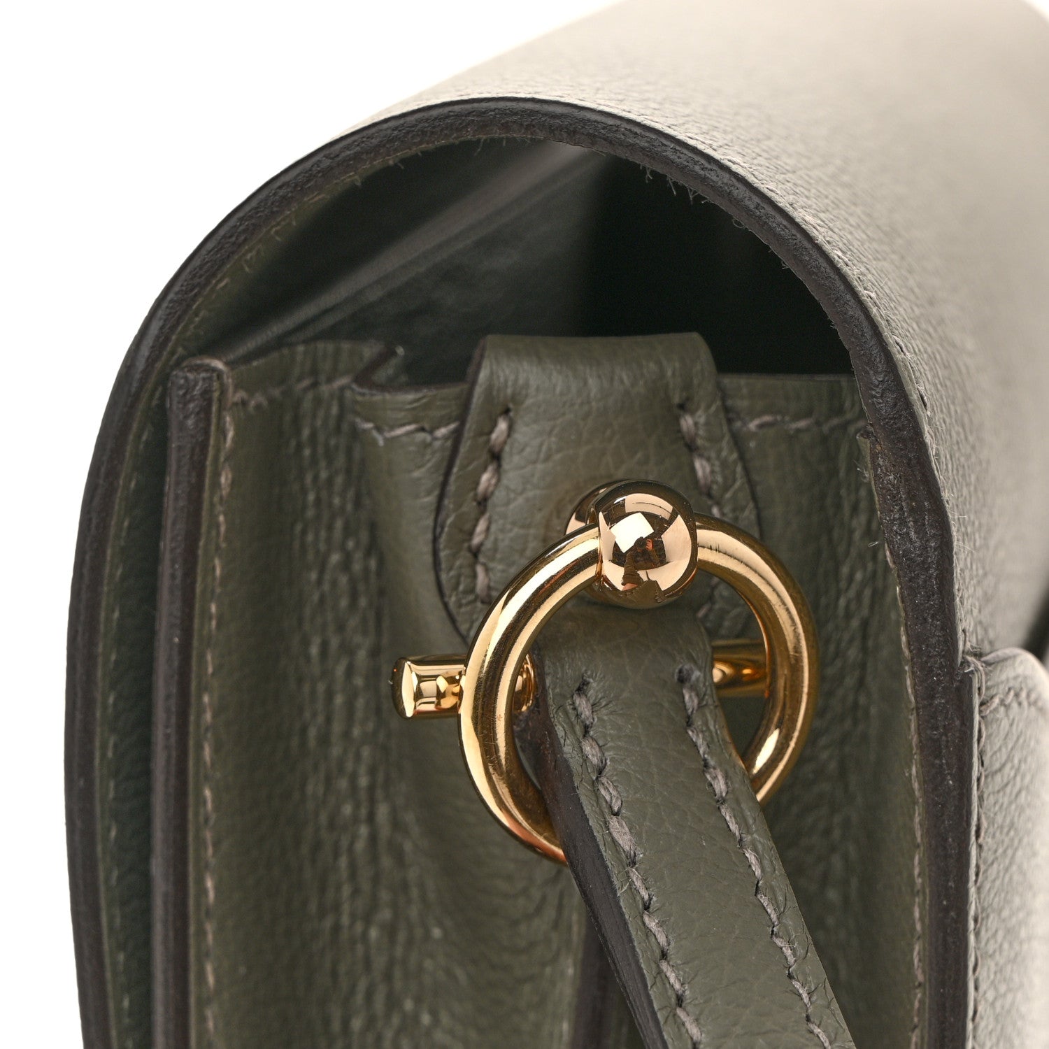 Hermes Evercolor Mini Sac Roulis Gris Meyer 12 of 14