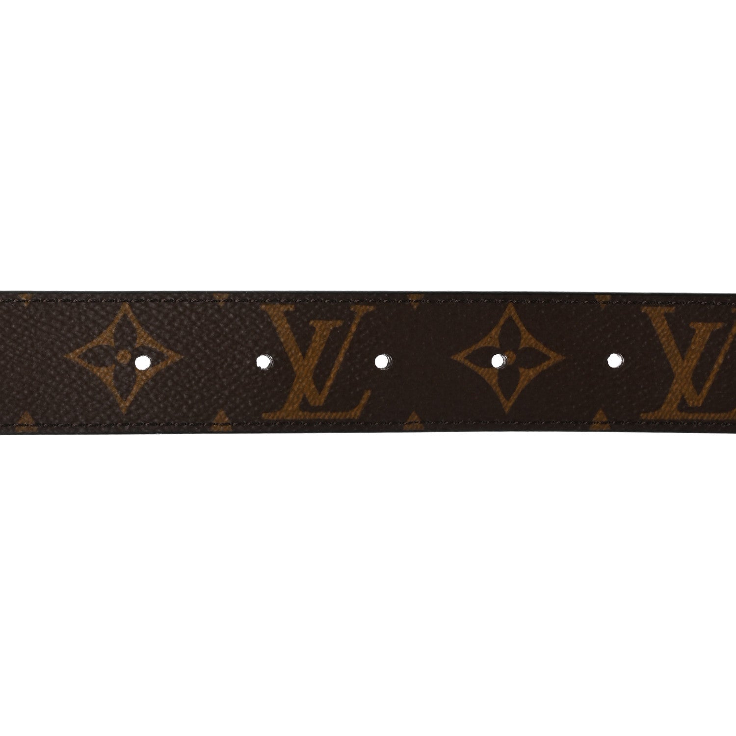 Louis Vuitton Calfskin Monogram LV Initiales Belt 80 32 Black 3 of 5