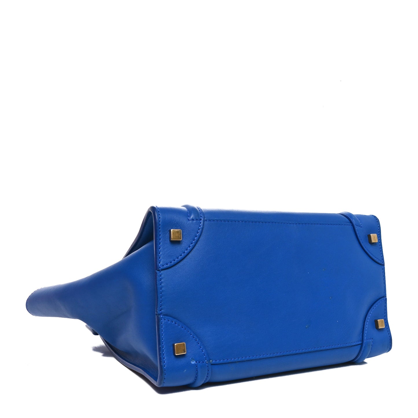 Smooth Calfskin Mini Luggage Royal Blue