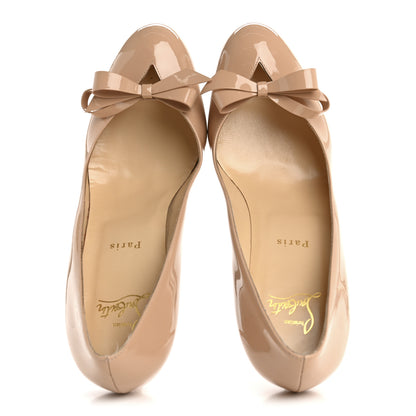 Christian Louboutin Patent Vinodo 85 Pumps 41 Nude 2 of 11