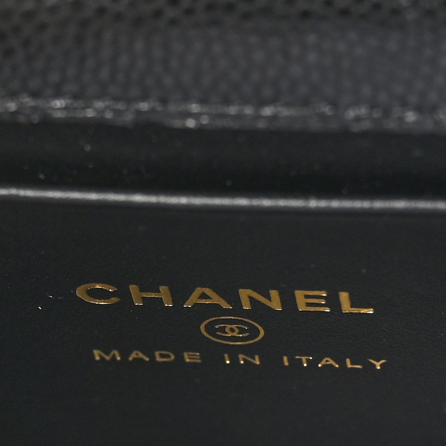 Chanel Caviar Quilted Nano Coco Handle Clutch With Chain Black 6 of 10