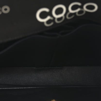 Chanel Canvas Chocolate Bar Quilted Coco East West Flap Black 5 of 10