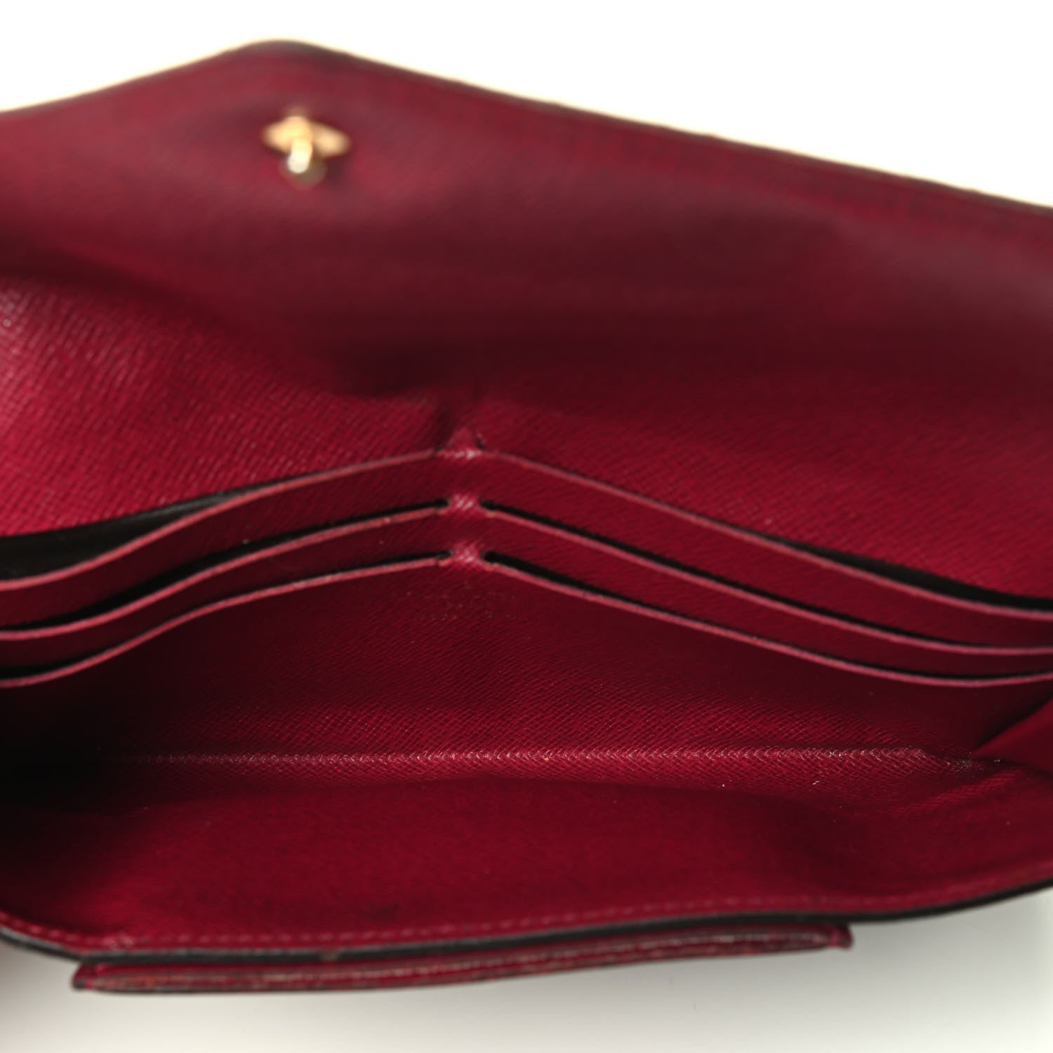 Louis Vuitton Monogram Jeanne Wallet Fuchsia 3 of 4