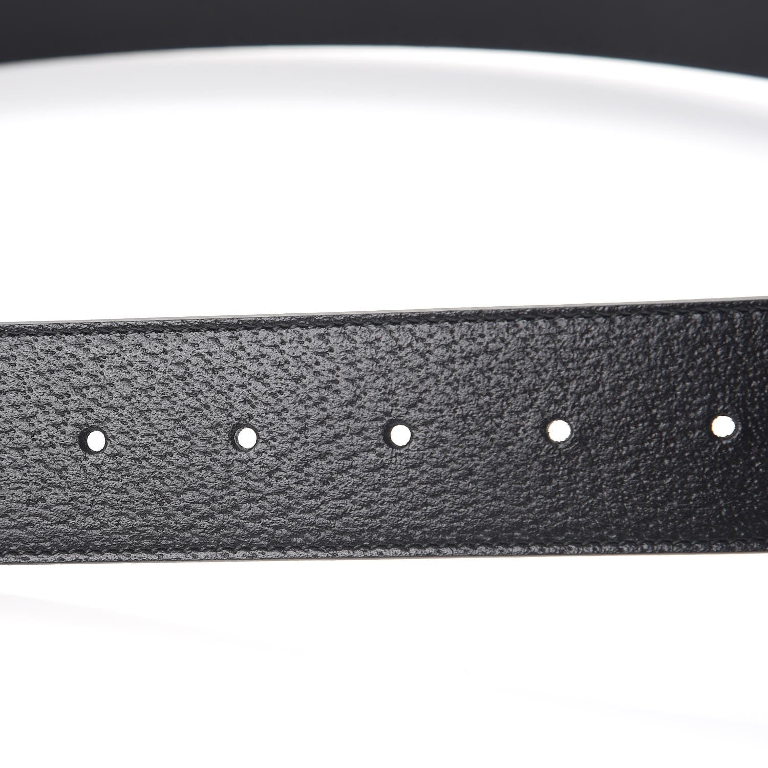 Gucci Textured Calfskin Double G 40mm Belt 90 36 Black 5 of 7