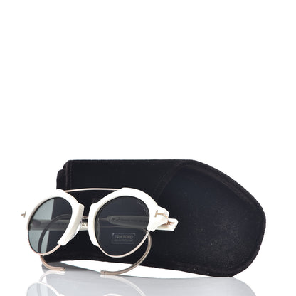 Tom Ford Farrah Sunglasses TF631 White 8 of 8