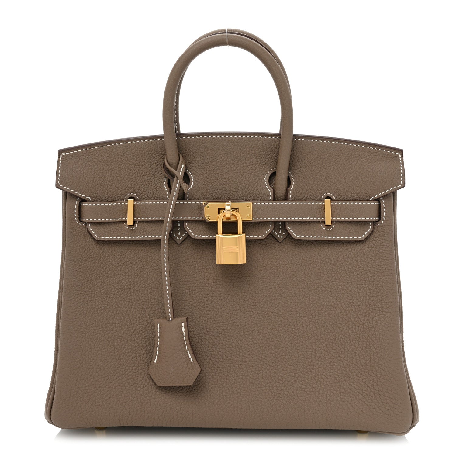 Hermes Togo Birkin 25 Etoupe 1 of 9