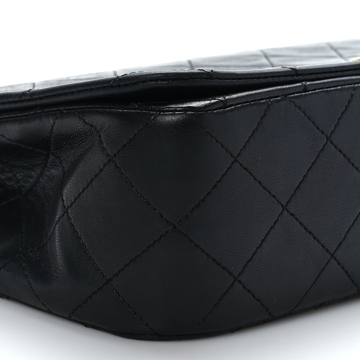 Chanel Lambskin Quilted Small Single Flap Black 8 of 9