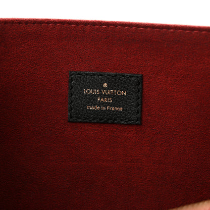 Louis Vuitton Grained Calfskin Lockme Shopper Black 7 of 12