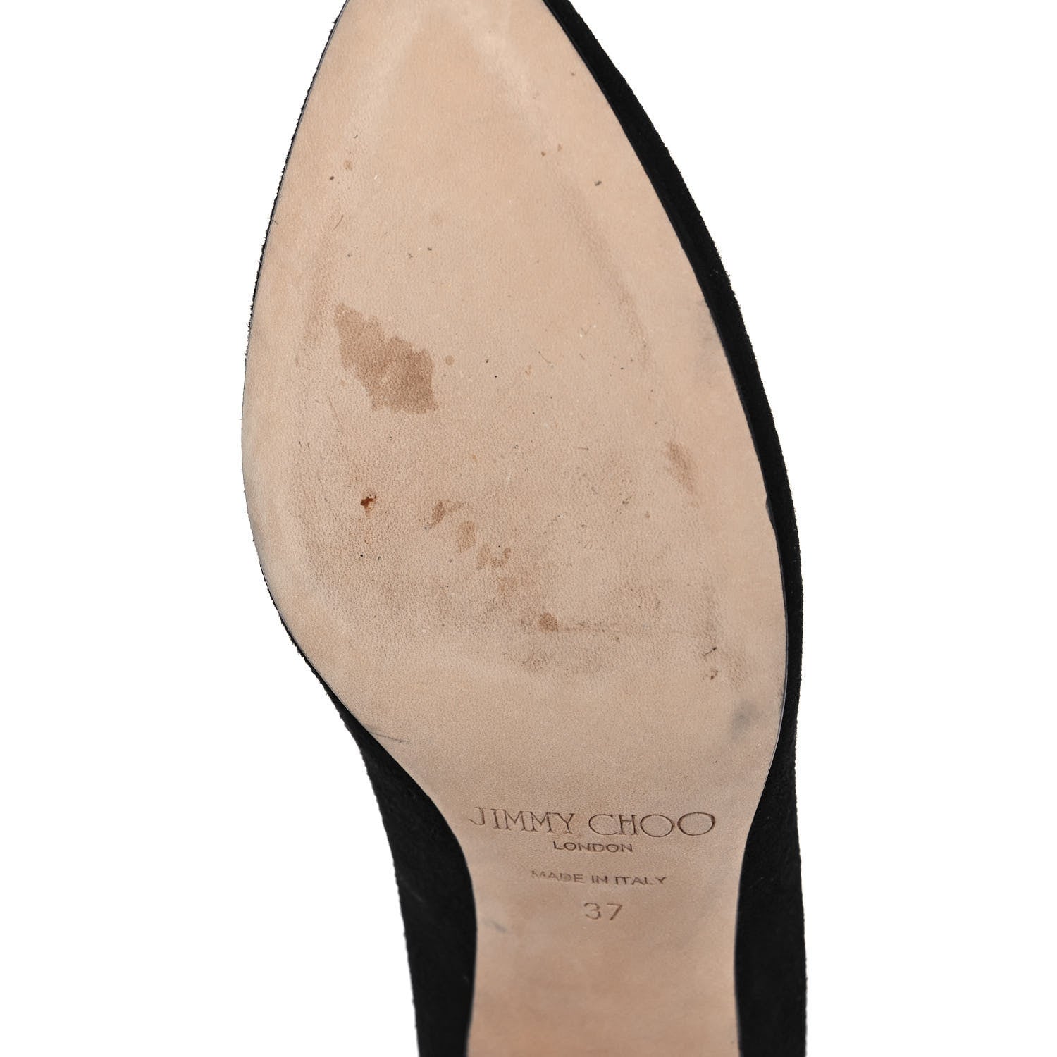 Jimmy Choo Suede Irena Pumps 37 Black 8 of 11