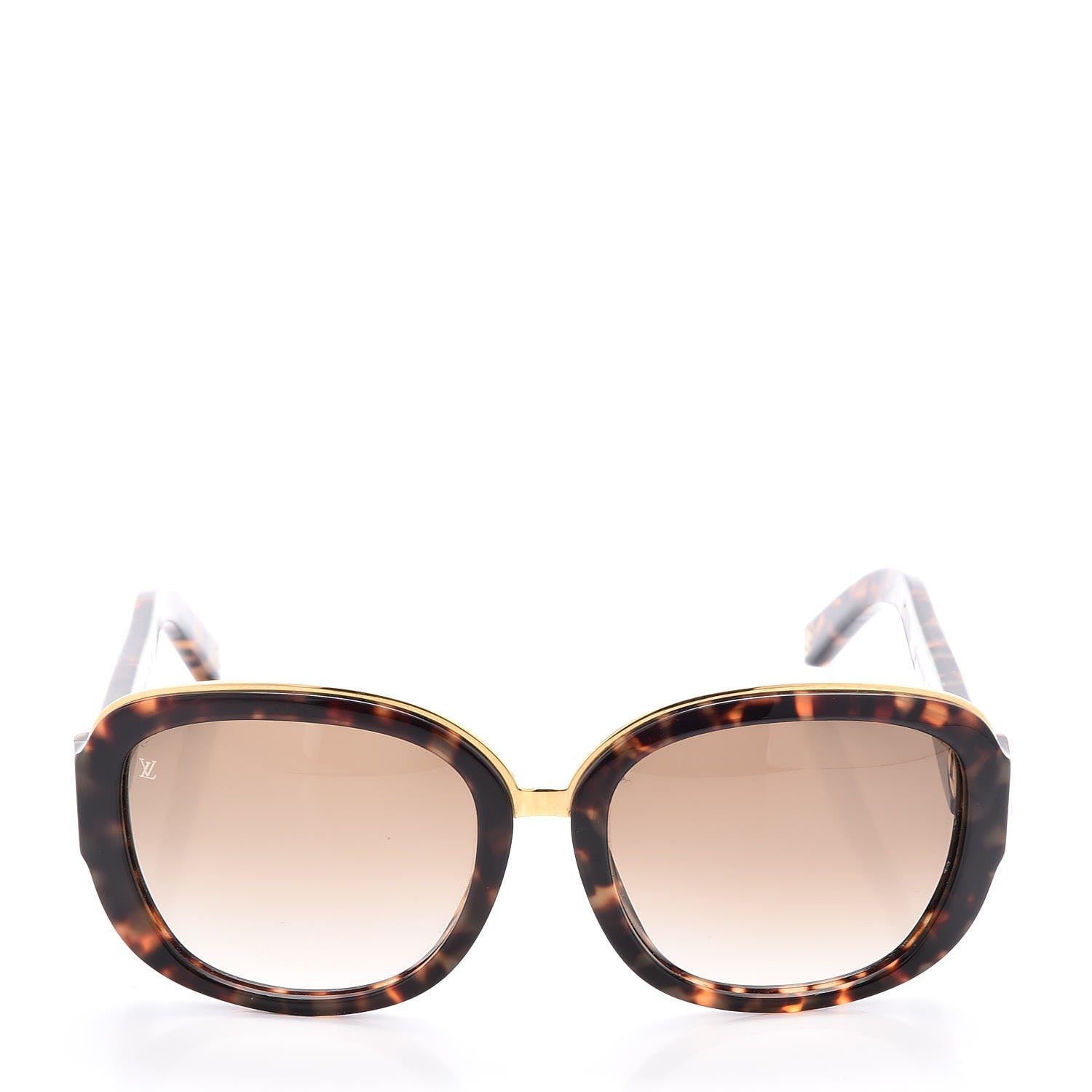 Louis Vuitton Soupcon Oval Sunglasses Z0633W Dark Tortoise 2 of 8