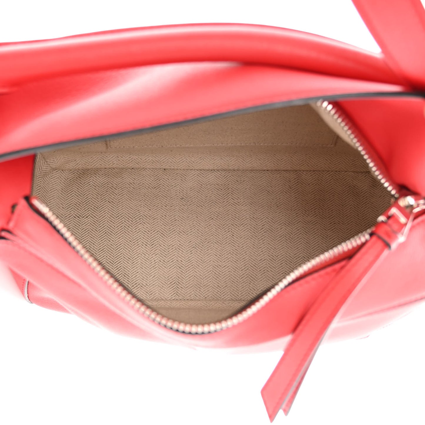 Calfskin Small Puzzle Bag Scarlet