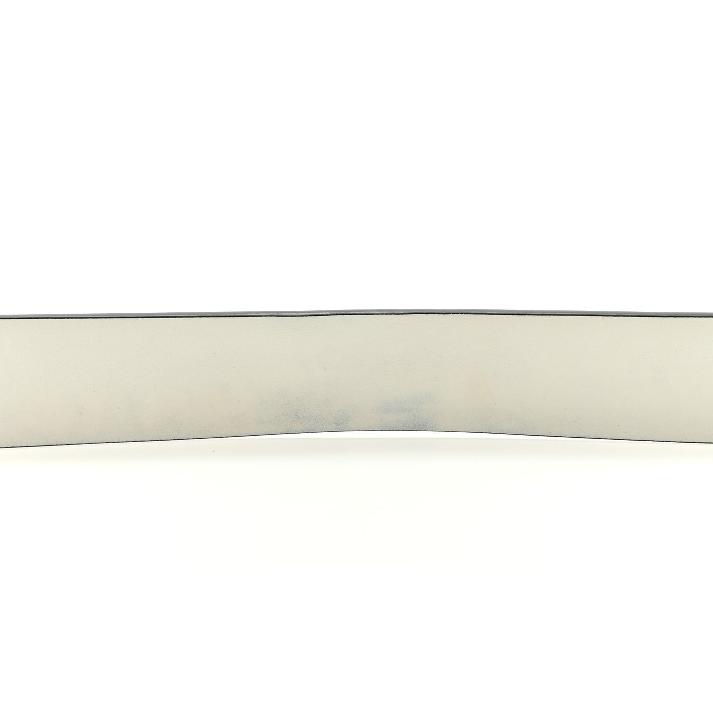 Calfskin Reversible CC Logo Belt 90 36 White Black
