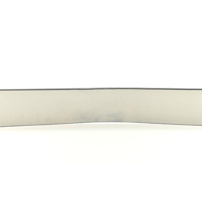 Chanel Calfskin Reversible CC Logo Belt 90 36 White Black 3 of 6