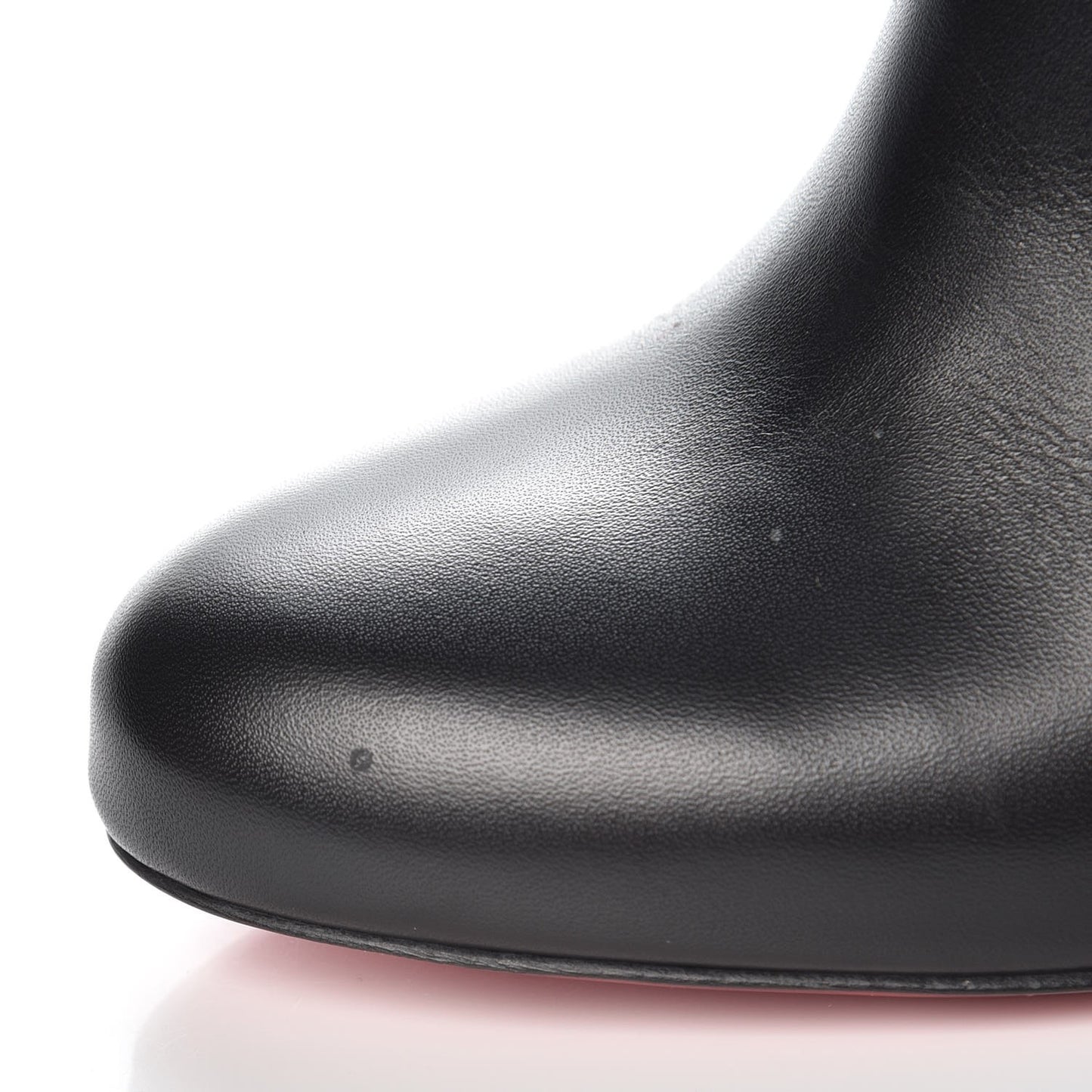Calfskin Belle 85 Ankle Boots 37.5 Black