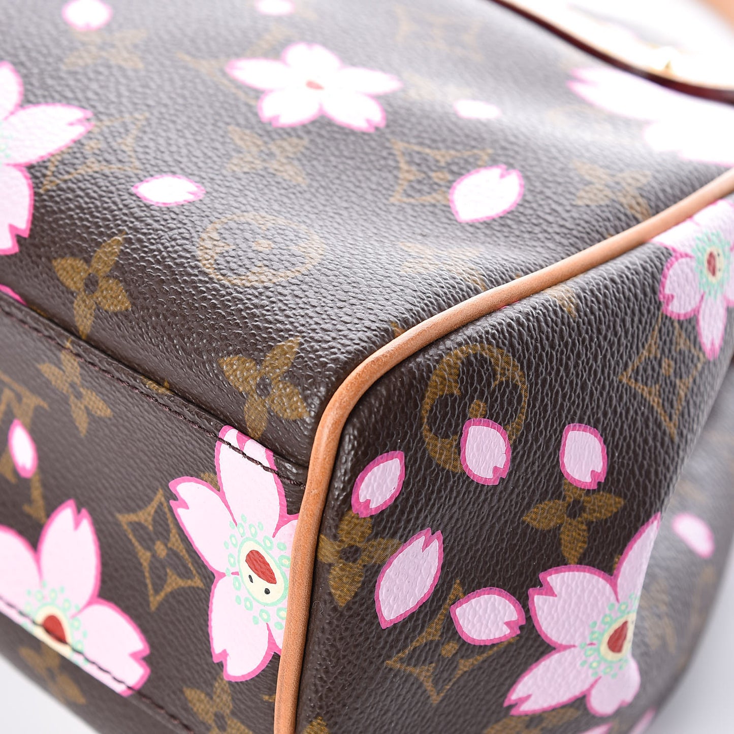 Monogram Cherry Blossom Sac Retro Bag Brown