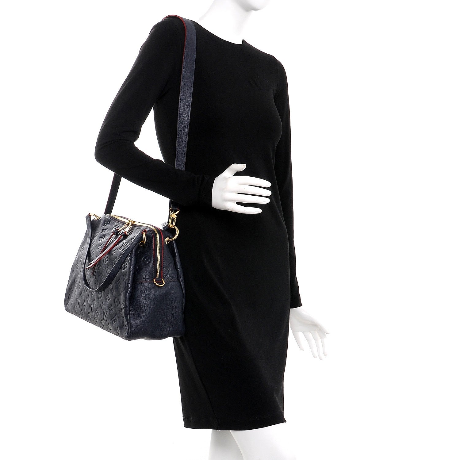Louis Vuitton Empreinte Ponthieu PM Marine Rouge 2 of 7