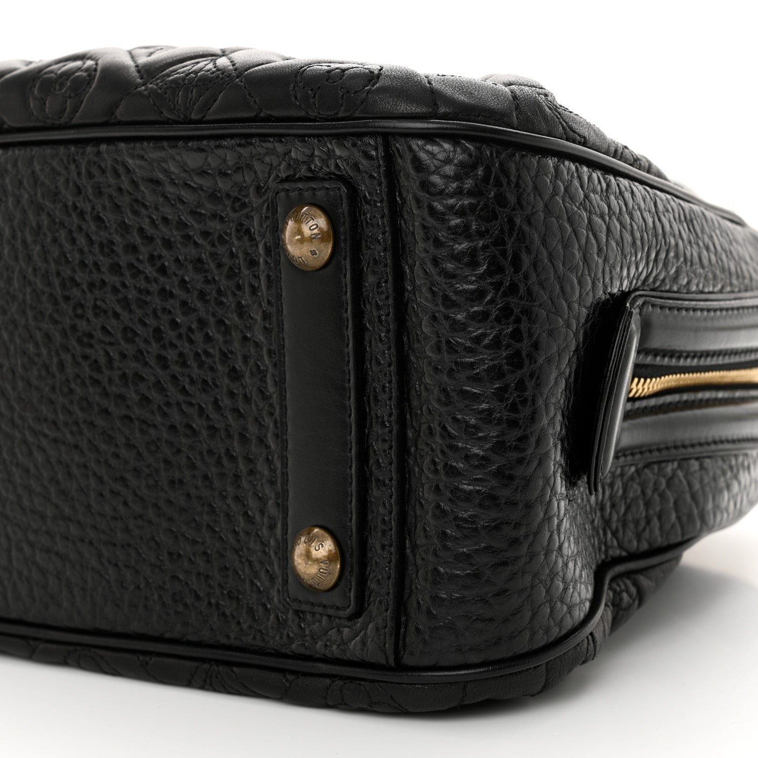 Louis Vuitton Lambskin Vienna Mizi Black 9 of 11