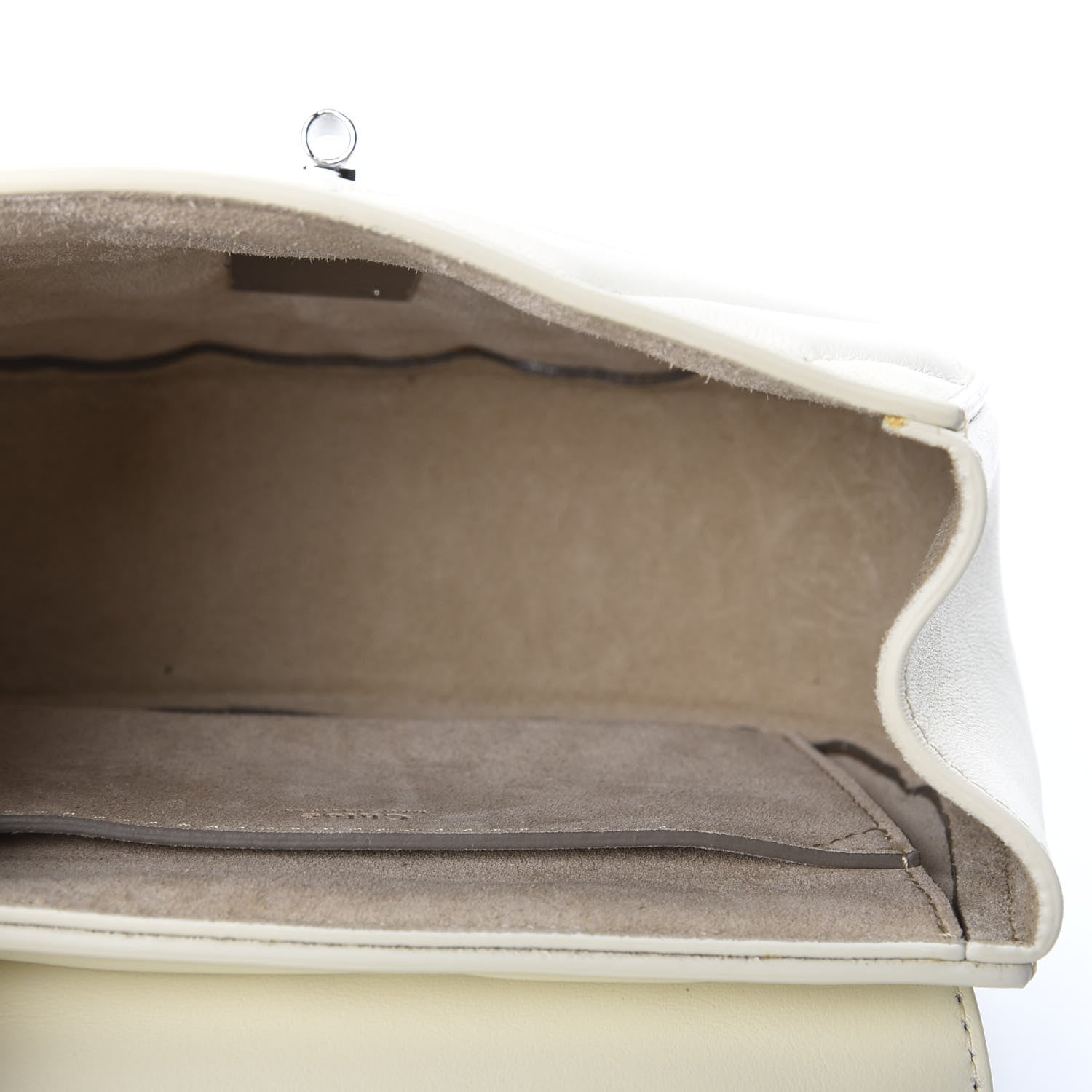 Chloe Calfskin Quilted Mini Drew Bijou Shoulder Bag Natural White 4 of 9
