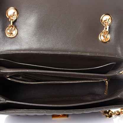 Celine Calfskin Quilted Medium C Bag Khaki 5 of 10