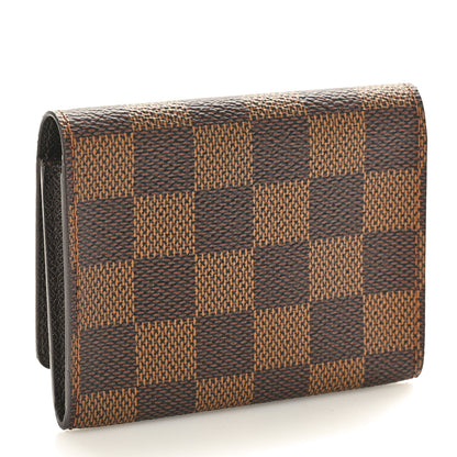Louis Vuitton Damier Ebene Business Card Holder 3 of 8