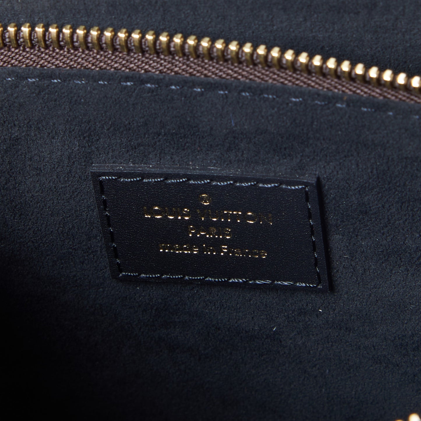 Monogram Flower Tote Black