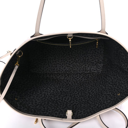 Louis Vuitton Monogram Giant Wild At Heart Neverfull MM Creme 5 of 11