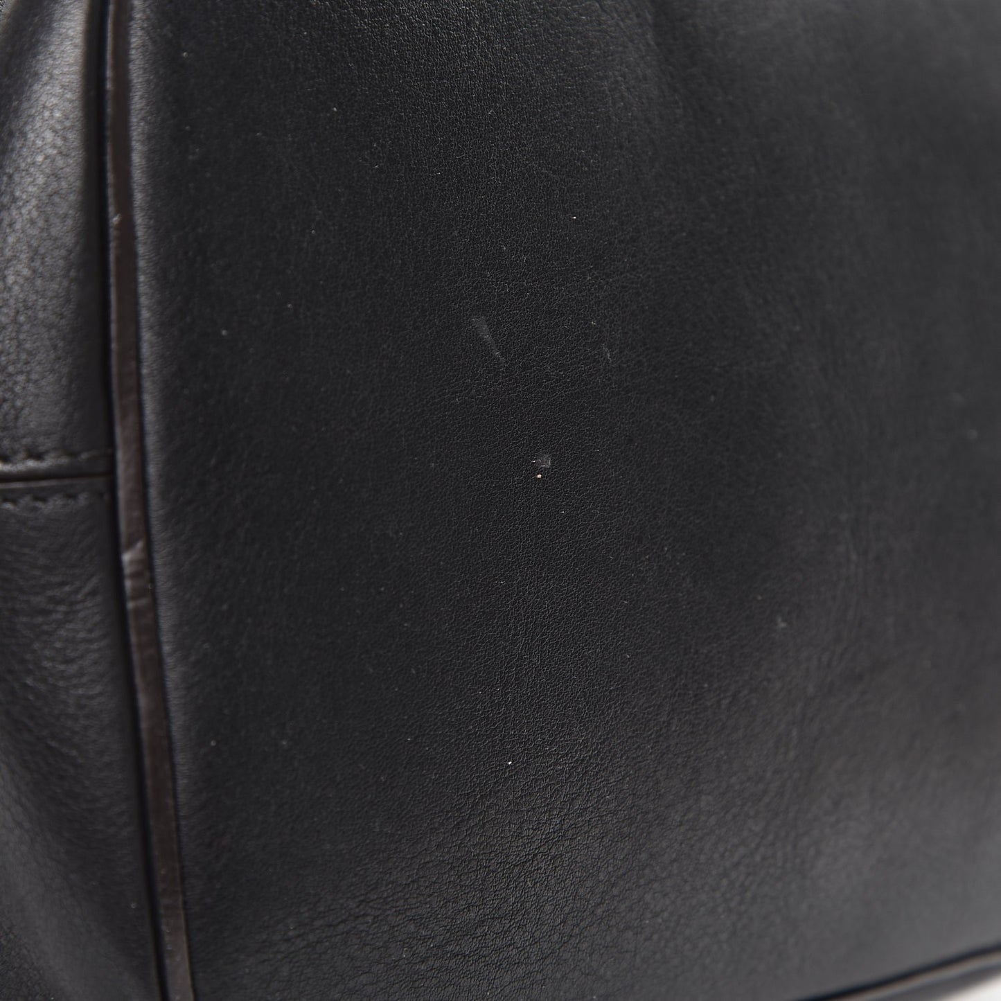 Suede Calfskin Medium Faye Backpack Black