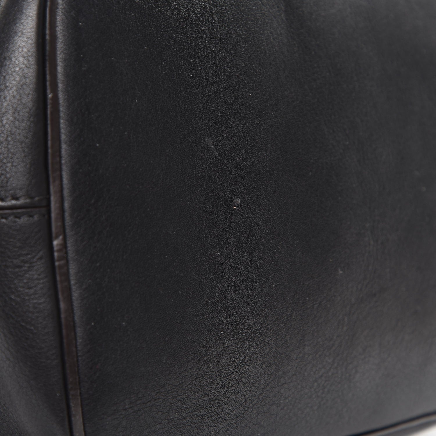 Chloe Suede Calfskin Medium Faye Backpack Black 7 of 8