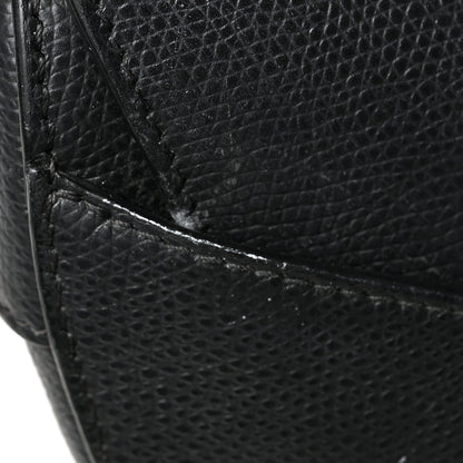 Christian Dior Grained Calfskin Mini Saddle Bag Black 10 of 11