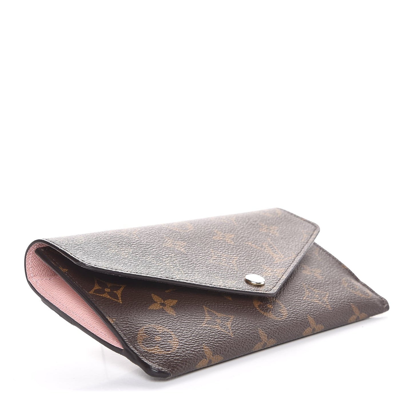 Monogram Jeanne Wallet Rose Ballerine