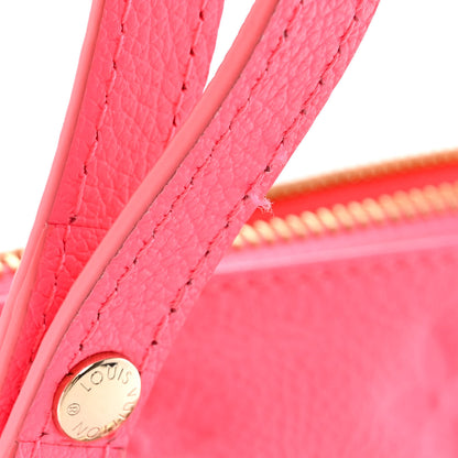 Louis Vuitton Calfskin Embossed Monogram Coussin BB Rose Fluo 16 of 18