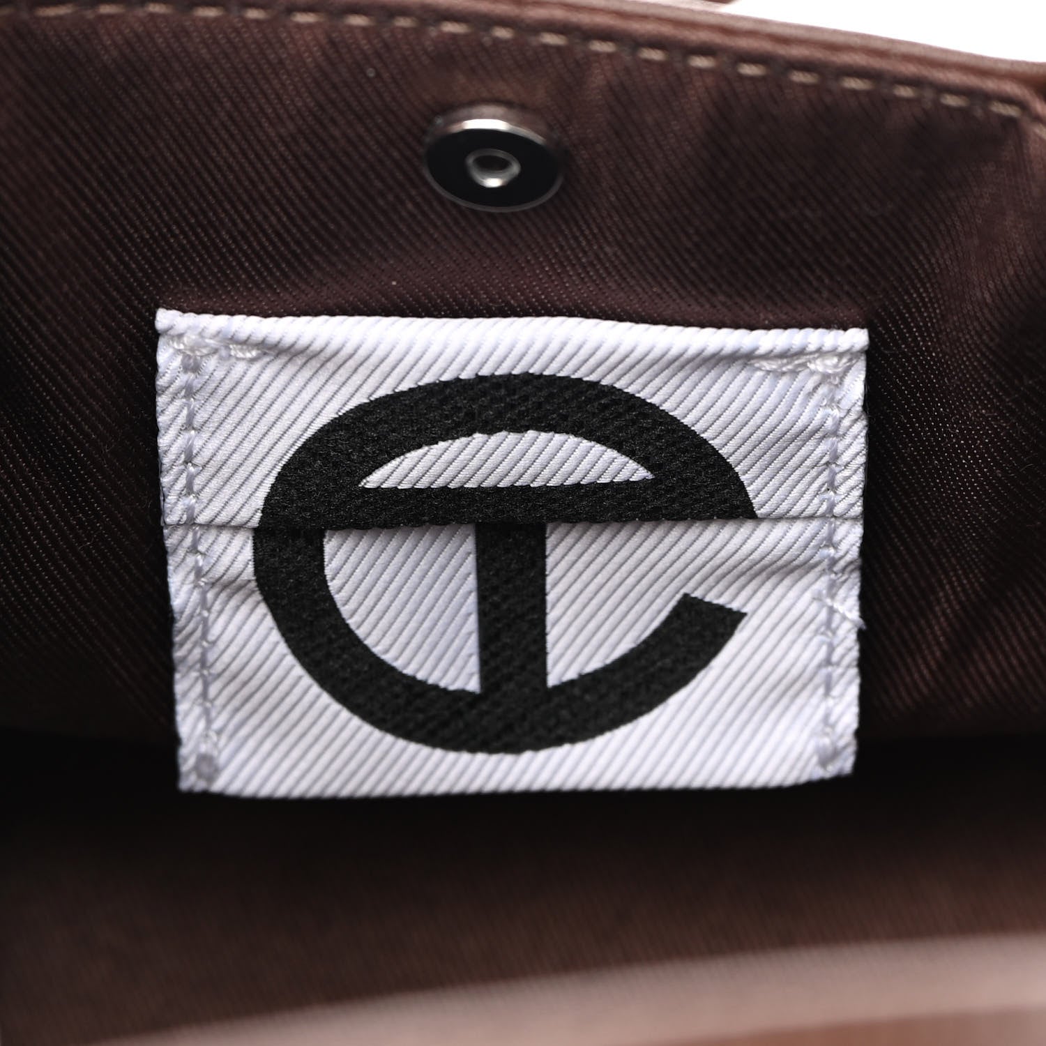 Telfar Vegan Leather Small Shopping Bag Chocolate 6 of 8