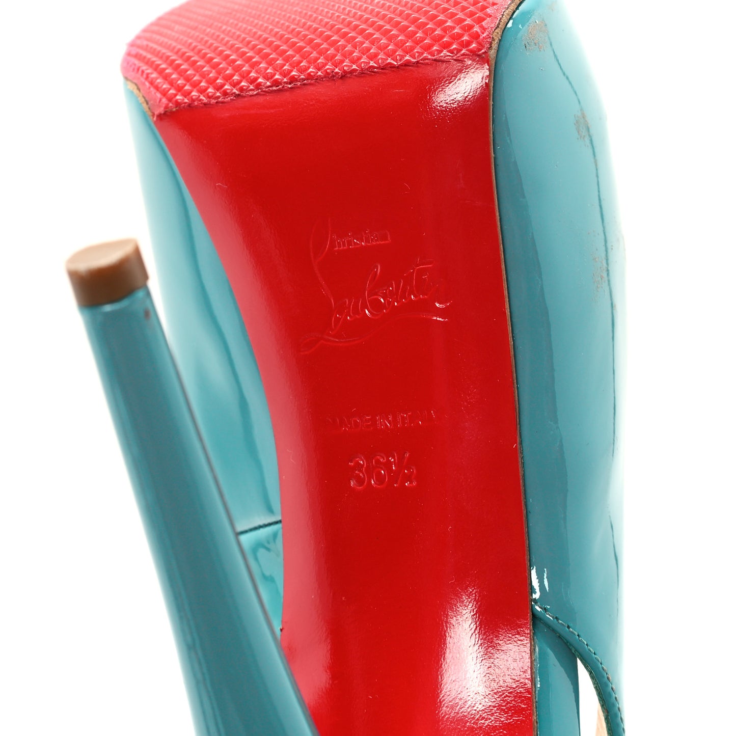 Patent Vendome Sling 120 Pumps 36.5 Caraibes